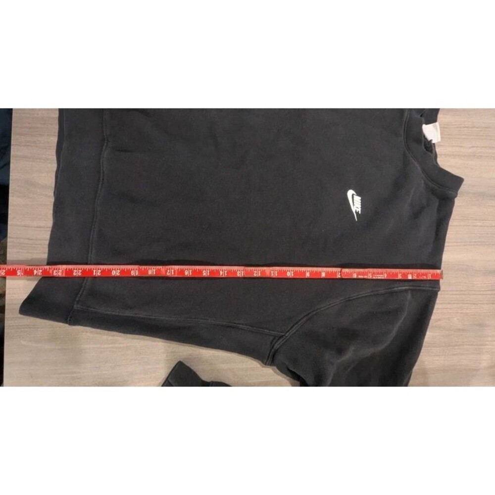 Classic Nike Sportswear Club Fleece Crewneck Sweatshirt - Black size XXL - Picture 2 of 5